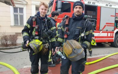 Wohnungsbrand in Baden – Feuerwehr rettet Menschen und Tiere