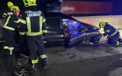 Schwerer Verkehrsunfall auf der Südautobahn