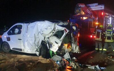 Schwerer Verkehrsunfall