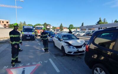 2x Auffahrunfall Haidhofstraße